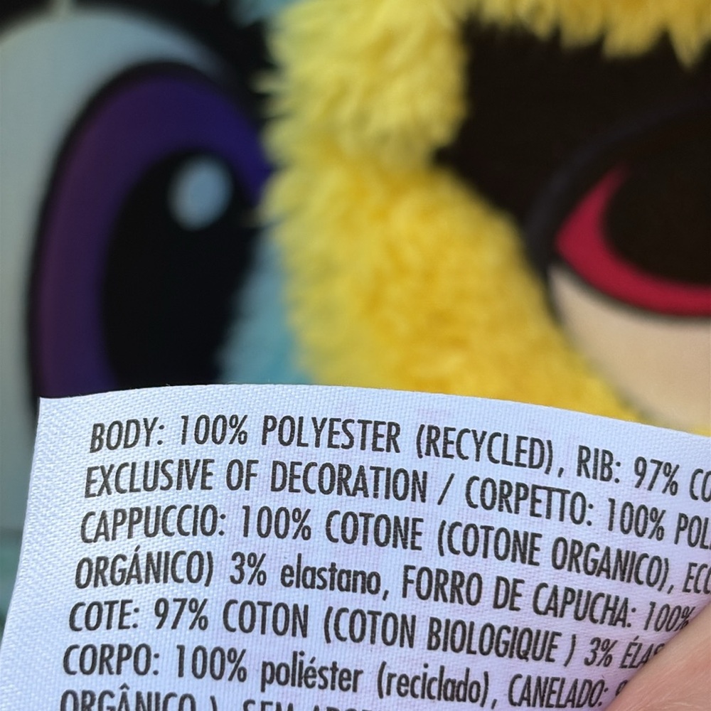 Disney small character fleece hoodie. NWOT!! - Picture 8 of 8